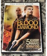 Blood Diamond (DVD, Full Screen Edition) New Sealed - $6.92