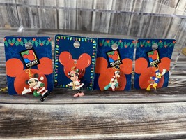 Lot of 4 Enesco Disney Mickey Unlimited Ornaments - Minnie Donald Duck G... - $9.74