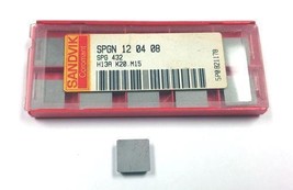 SPG 432 H13A Sandvik Coromant 5750977 (Pack of 10) SPGN 12 04 08 - £71.58 GBP