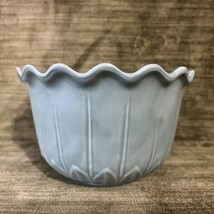 Vintage RED WING POTTERY Mint Green Planter Scalloped Edge 833 5.5” - £36.55 GBP