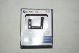 New Glacier Bay Dorset Chrome Double Robe Hook 475 689 - $9.69