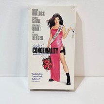 Miss Congeniality VHS 2001 Factory Sealed Sandra Bullock Michael Caine Shatner - £3.44 GBP