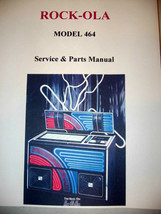 Rock-ola Model 464 Jukebox Manual - £27.29 GBP