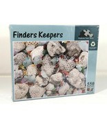 Puzzles That Rock 550 Puzzle Finders Keepers Mare Bicchiere Fatto IN USA - £21.18 GBP