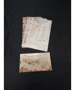 Early 1900s CAMP DIAMOND Pond Co. COLEBROOK NH Paper Items Documents  - $38.18 CAD