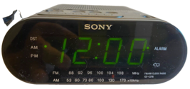 Sony ICF-C218 Dream Machine Auto Time Set Alarm Clock &amp; AM/FM Radio Tested - £9.71 GBP