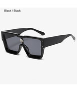 Mona Oversized Square for Women Men Vintage Trendy Sunglasses - $16.95