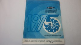 1975 Chevy New Product Information Passenger and Light Duty Trucks NPI-1-75 - $97.88 MXN