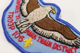 Vintage 1991 Fall Camporee Mark Twain Troop 106 Boy Scouts of America BSA Patch - £9.34 GBP