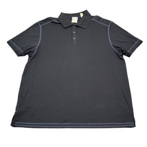 Tommy Bahama Shirt Mens XL Black Blue Polo Island Modern Fit Golf Casual - $18.69