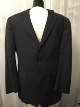 Hugo Boss Men&#39;s Blazer Blue 100% Wool Lined 7 Pocket 3 Button Blazer Siz... - £39.22 GBP