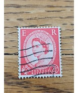 Great Britain Stamp Queen Elizabeth II 2 1/2d Used - $2.72 CAD
