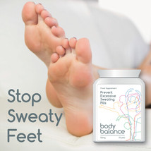 Body Balance Prevent Excessive Sweating Pill Sweaty Feet Groin Hands Face - £22.05 GBP