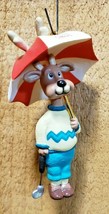 Hallmark Keepsake Christmas Ornament Reindeer Pro Golfer with Umbrella 1... - $12.23