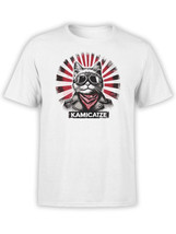 FANTUCCI Unisex T-Shirts | Kamicatze T-Shirt | 100% Cotton - £17.27 GBP+