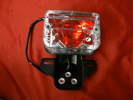 Tail Light Assembly, Universal Fit Clear Lens Honda Style Chinese Motorcycle WS - £11.95 GBP