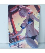 Fu Xuan Pool Splash Premium Waifu Card Anime Girl Wall Art Oversized Boa... - $31.57 CAD