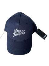 True Religion Horseshoe Logo Baseball Cap Hat Navy - $59.37