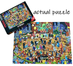 Anatolian 1000 PC Puzzle of the World Band Orchestra Animals Musical COMPLETE - £9.26 GBP