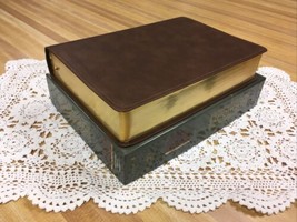 ESV Thompson Chain-Reference Study Bible, Brown Leathersoft USA made!! - £39.32 GBP
