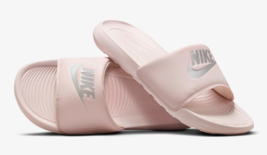 Nike Victory One Slide Women&#39;s Casual Slipper Shoes Slides Rose NWT CN9677-600 - £44.54 GBP