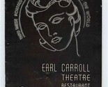 Earl Carroll&#39;s Theatre Restaurant 6th Year Playgoer 1943 Hollywood V for... - £14.79 GBP