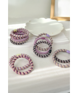 Phalaenopsis 15 pcs/box Elastic Braided Hair Tie - $102.57 MXN