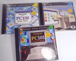 TEKNIMEDIA Computer Basics 3-CD-Rom set Literacy Series PC100 PC101 PC11... - $34.00