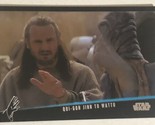 Star Wars Galactic Files Vintage Trading Card #WM7 Liam Neeson - £1.98 GBP