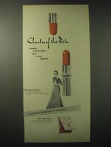 1948 Charles of the Ritz Lipstick Ad - Charles of the Ritz creates a new idea - $18.49
