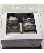 NEW Robeez First Kicks Baby Shoes Nakai Camo Olive Sandals Shoes 3-6 Months - £8.88 GBP