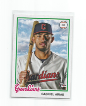 Gabriel Arias (Cleveland Guardians) 2022 Topps Archives Rookie Card #183 - £3.97 GBP