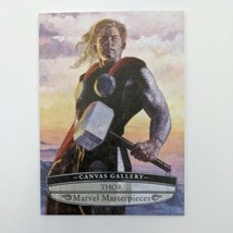 2020 Upper Deck Marvel Masterpieces Canvas Gallery #97 Thor - £3.94 GBP