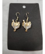 Horse Riding Saddle Earrings Equestrian Antiqued Pewter Seat Packsaddle ... - $22.00 CAD