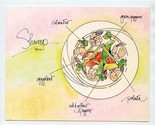 Stouffer&#39;s Hotels &amp; Resorts Menu &amp; Wine List Shrimp Salad Cover  - £14.24 GBP
