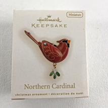 Hallmark Keepsake Ornament Beauty Of Birds Miniature Northern Cardinal New 2009 - £93.41 GBP