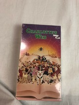 Charlottes Web VHS Tape Brand New Factory Sealed Animated Rated G - £7.13 GBP