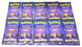 Pokemon Trick Or Trade Set Of 10 Booster Packs, 30 Cards Total - New! - £5.84 GBP