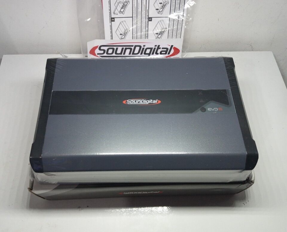 Soundigital SD3000.1 Evo 5 Digital Amplifier 1 Ohms 3000 Watts New Compa... - $375.21
