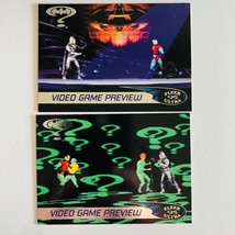 1995 Fleer Ultra Batman Forever Video Game Tip Trading Cards G-1 &amp; G-2 Joker - £7.65 GBP