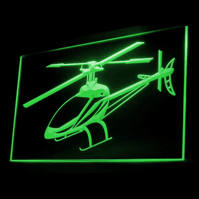 220024B Gunship Helicopter New professional Military Kill Exhibit LED Li... - $21.99