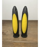 Vintage DYNO BMX Grips Torpedo Bullet Shape Rubber Two Tone Black Yellow... - €64,14 EUR