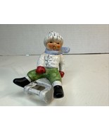 Goebel Hummel Boy on Sled Going Fast Figurine Winter Themed 13904-07 Vin... - £11.16 GBP