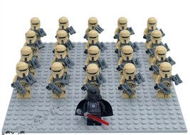 21pcs Clone Imperial Shoretroopers & Darth Vader Leader Star Wars Figures Blocks - £25.96 GBP