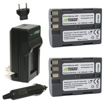 Wasabi Power Battery (2-Pack) And Charger For En-El3E And D50, D70, D7 - £36.77 GBP
