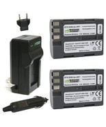 Wasabi Power Battery (2-Pack) And Charger For En-El3E And D50, D70, D7 - £36.45 GBP