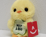 Aurora World Spring Bits Yellow Chick Peep-a-boo Mini Stuffed Animal Plu... - £15.39 GBP