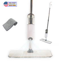 360 Rotatable Microfiber Spray Mop Floor Cleaning Wet &amp; Dry Microfiber Pads - £33.60 GBP