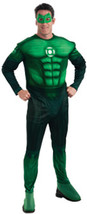 Deluxe Official Green Lantern Hal Jordan Adult Xl Extra Large Xlarge Costume - £38.67 GBP