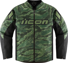 ICON Hooligan CE Tiger&#39;s Blood Jacket - Green - 2XL 2820-6156 - $175.00